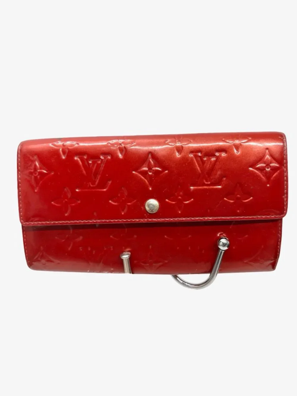LOUIS VUITTON Vernis Portefeuille Bifold Wallet +FREE P. Ellis Kerchief (14